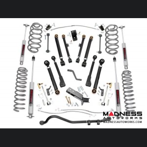 Jeep Wrangler TJ X-Series Suspension Lift Kit w/ Shocks - 4" Lift